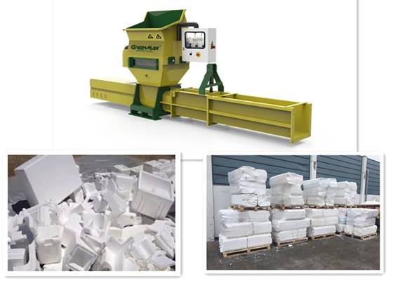 GREENMAX styrofoam compactor APOLO