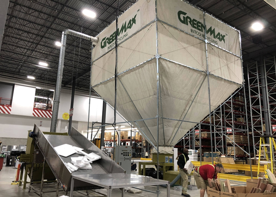 GreenMax styrofoam recycling machine