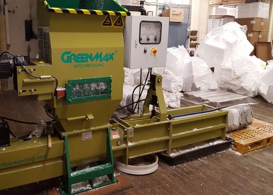 Foam recycling equipment