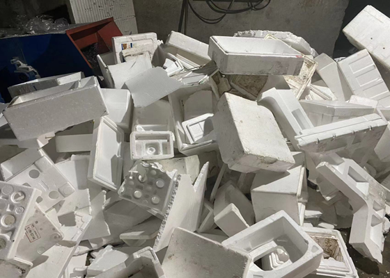 waste EPS foam boxes