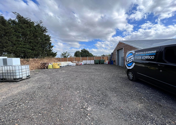 polystyrene recycling station